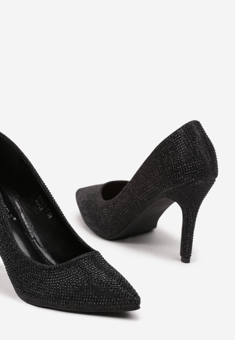 Pantofi stiletto Derinia Negri