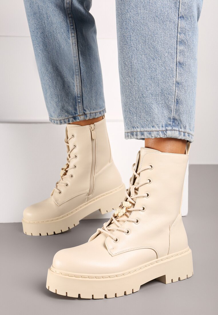 Botine Zinarose Bej