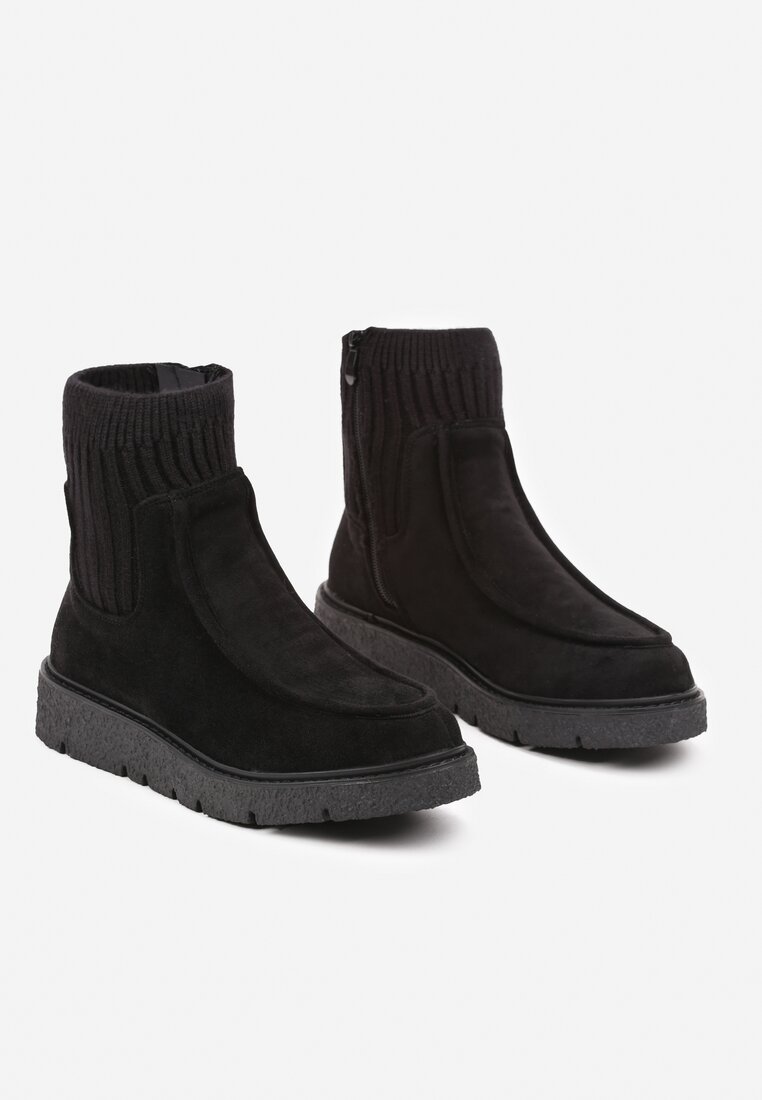 Botine Manzina Negre