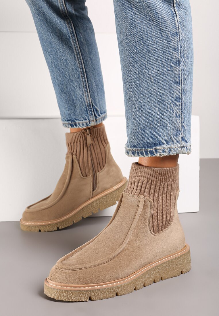 Botine Manzina Bej