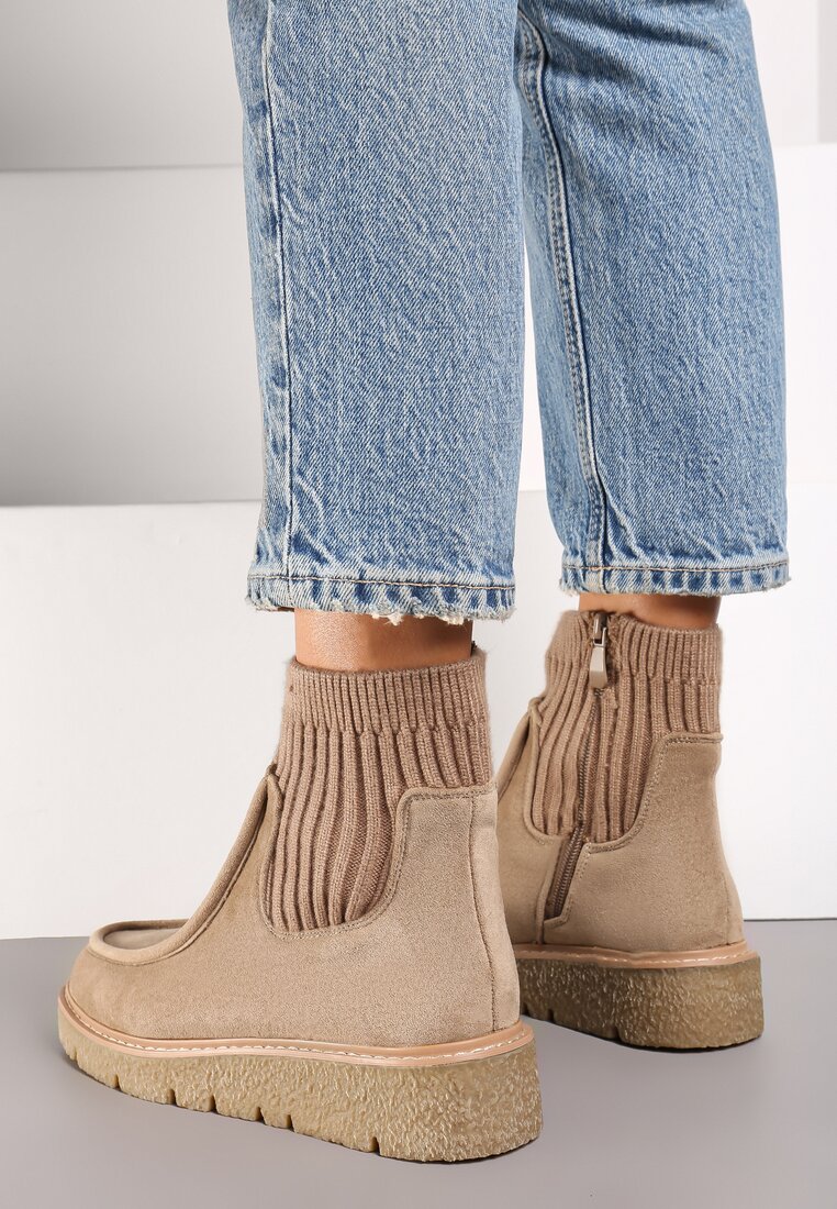 Botine Manzina Bej