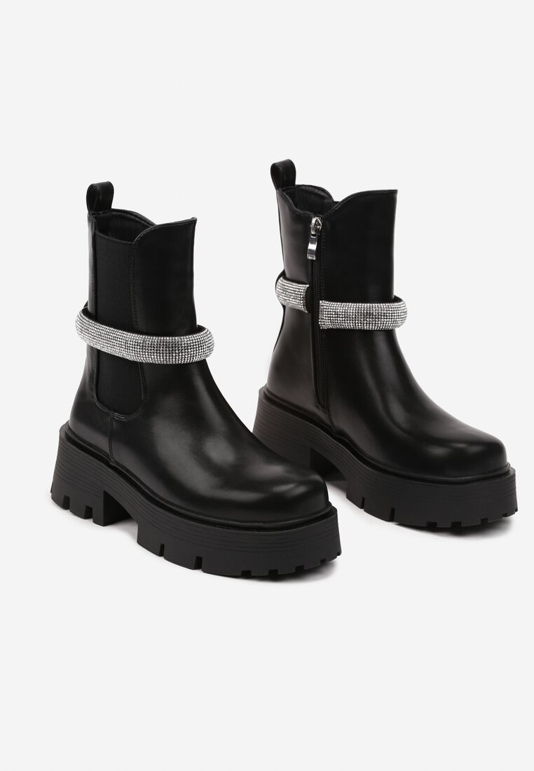 Botine Zinlera Negre