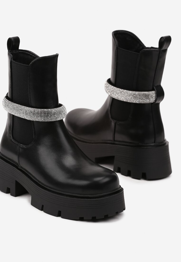 Botine Zinlera Negre