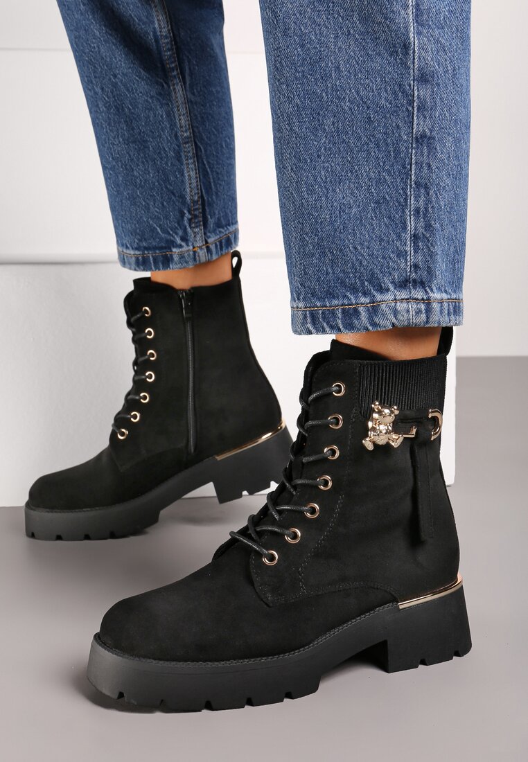 Botine Zinarda Negre