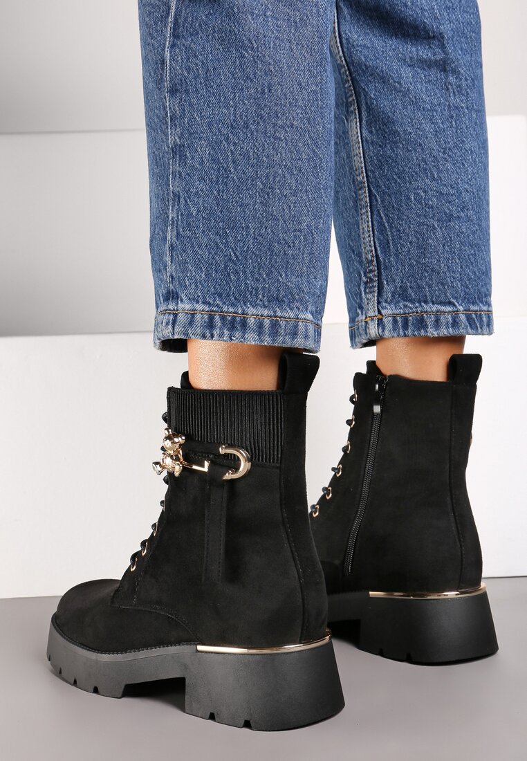 Botine Zinarda Negre