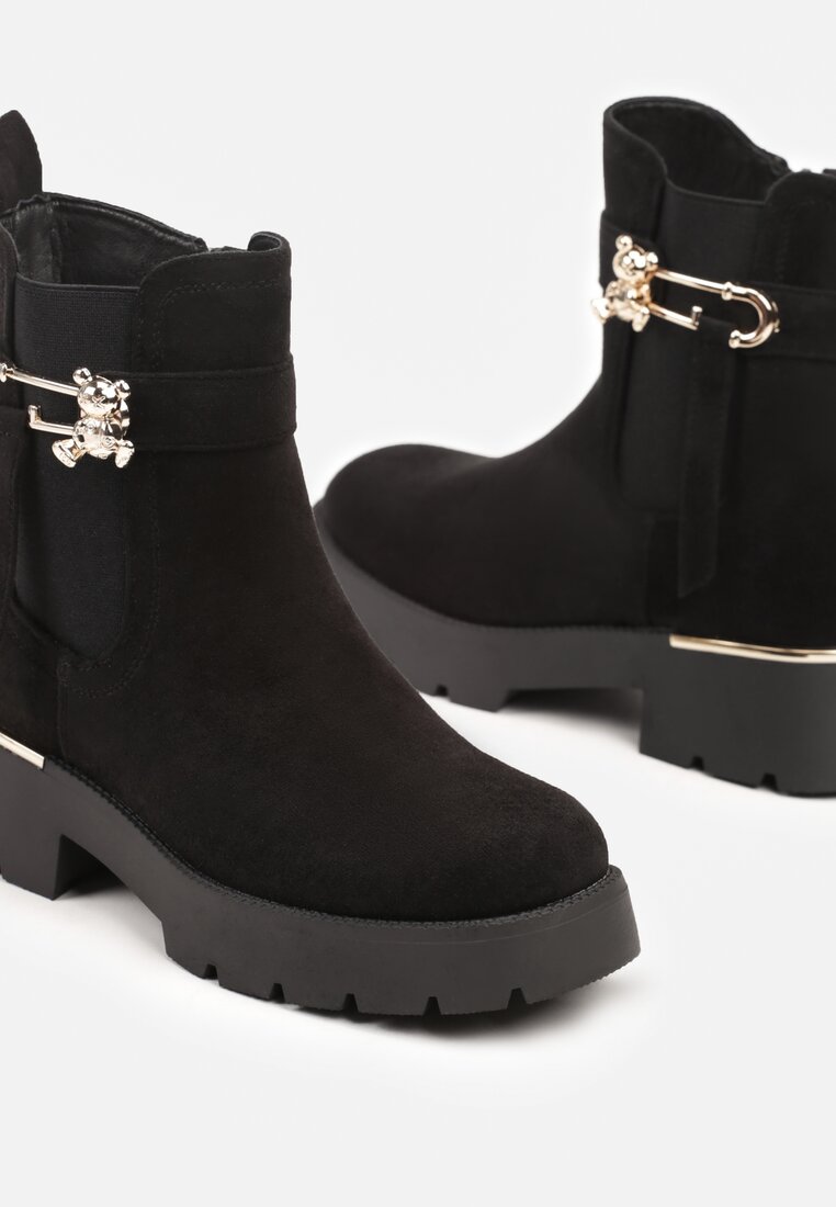 Botine Zinmella Negre