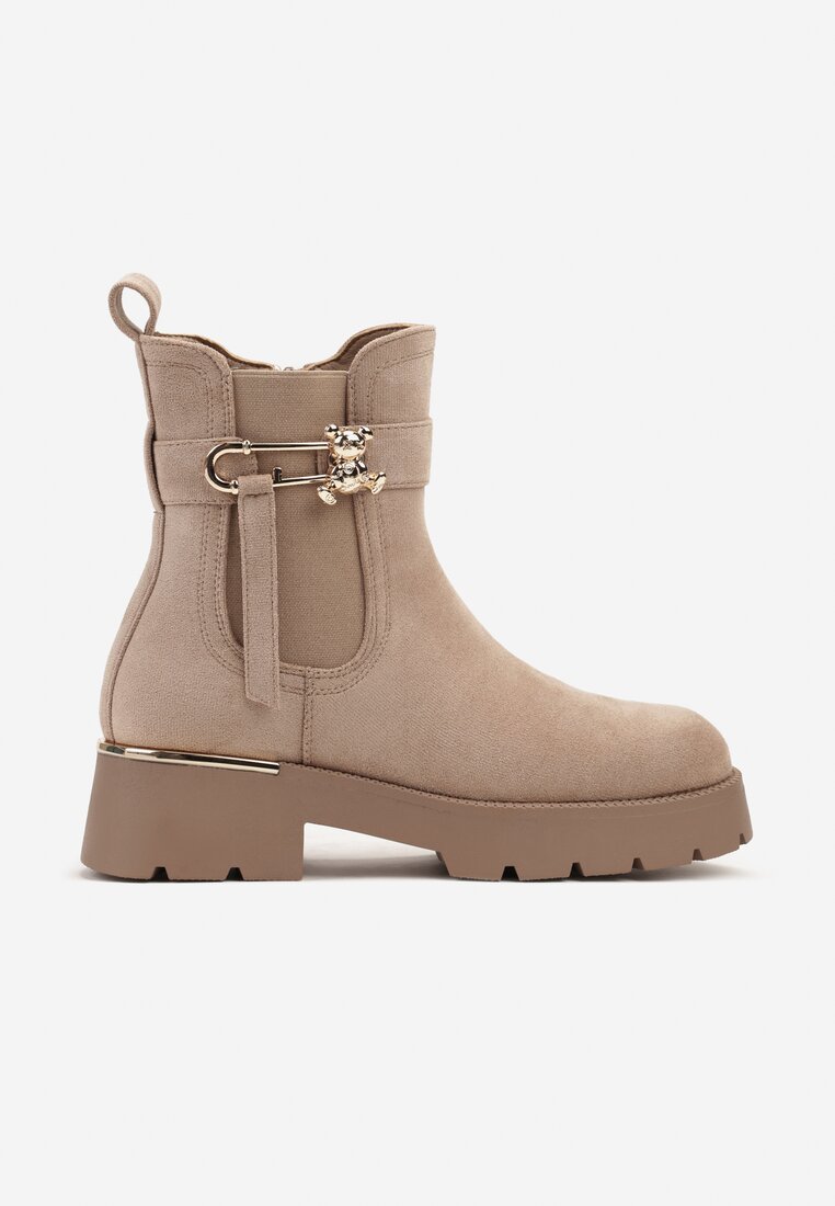 Botine Zinmella Bej