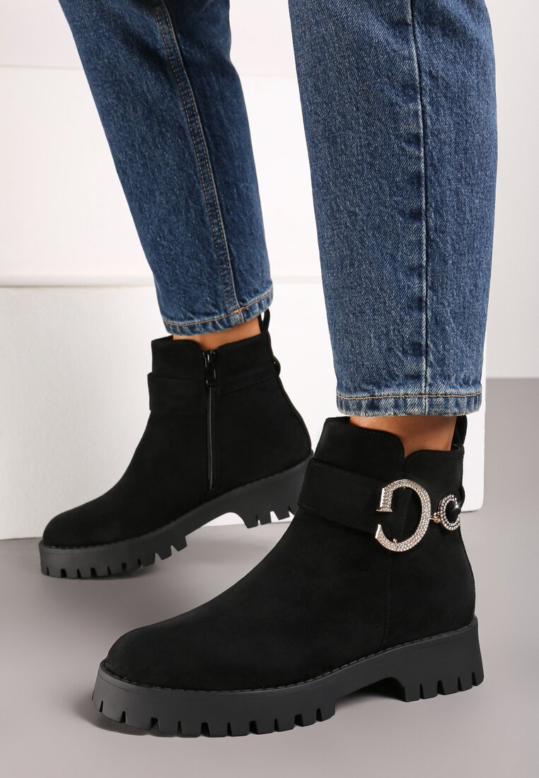 Botine Zinathe Negre