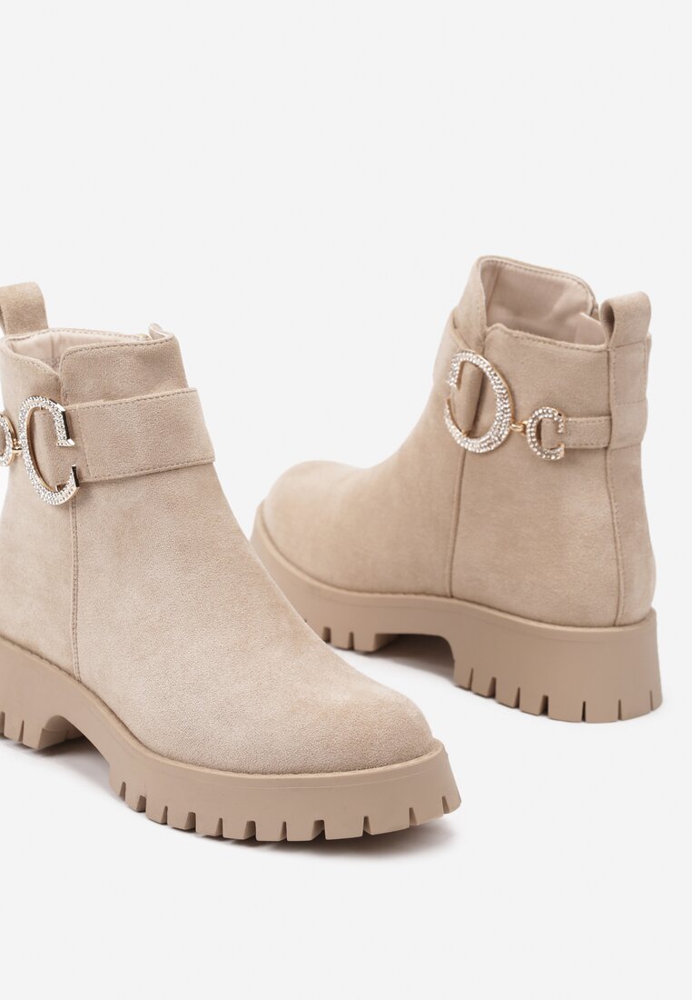 Botine Zinathe Bej