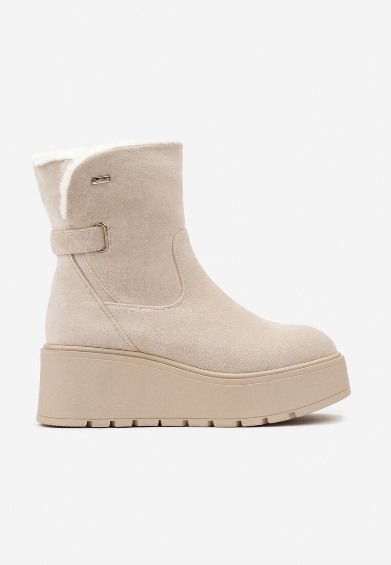 Botine Zinrella Bej