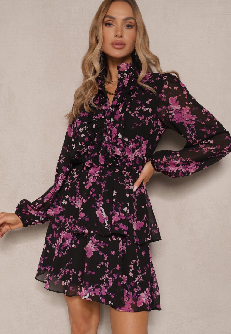 Rochie Zinilita Neagră