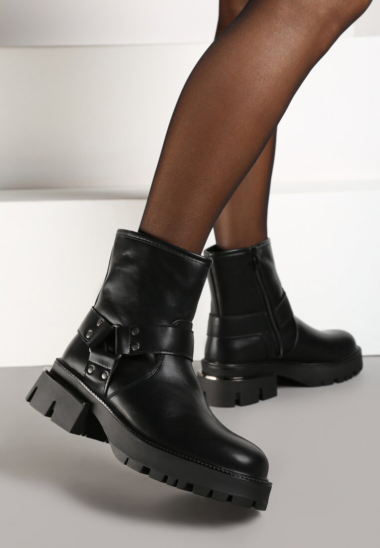 Botine Tineira Negre