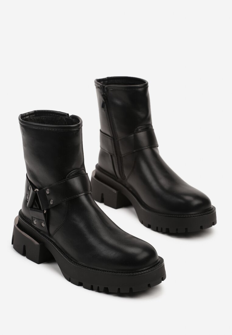 Botine Tineira Negre