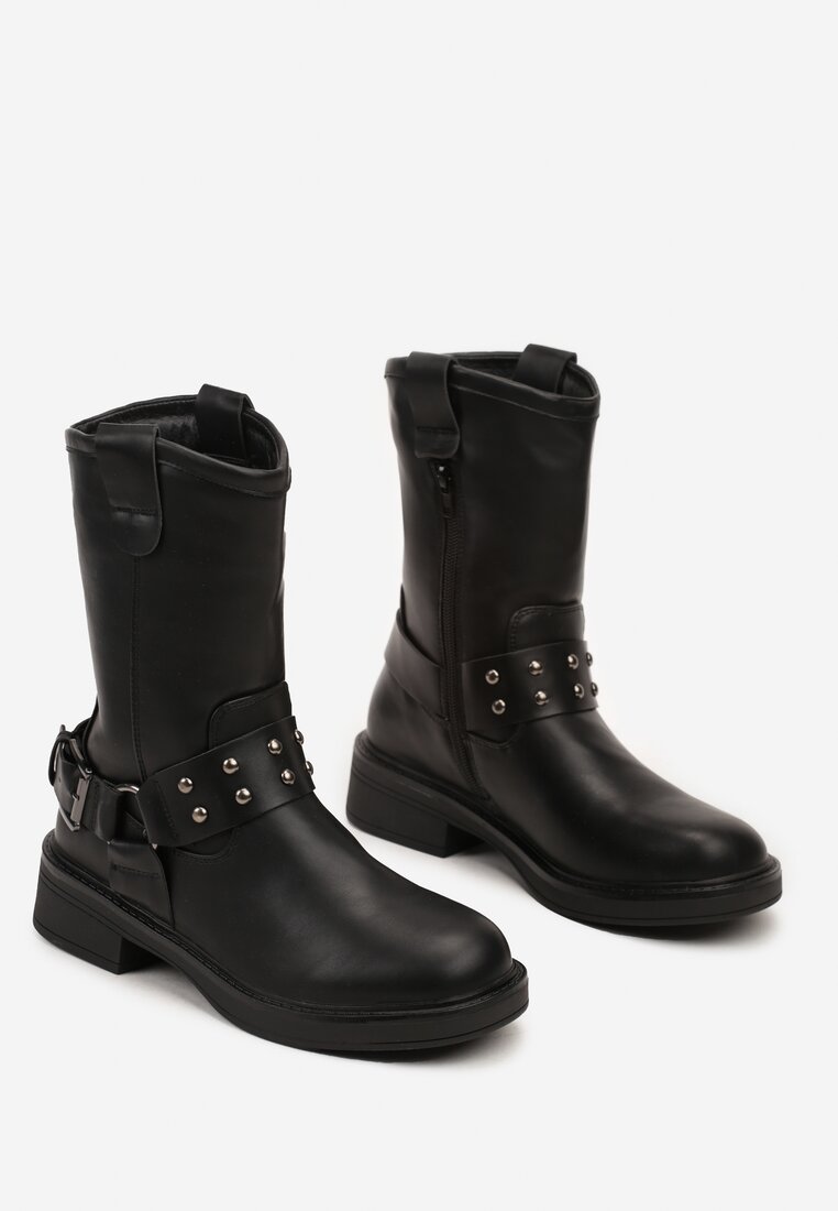 Botine Patina Negre