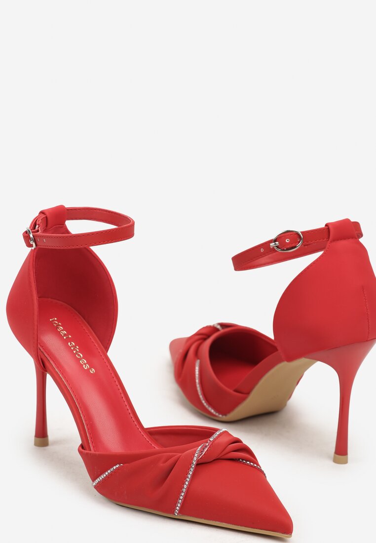 Pantofi stiletto Zivinita Roșii