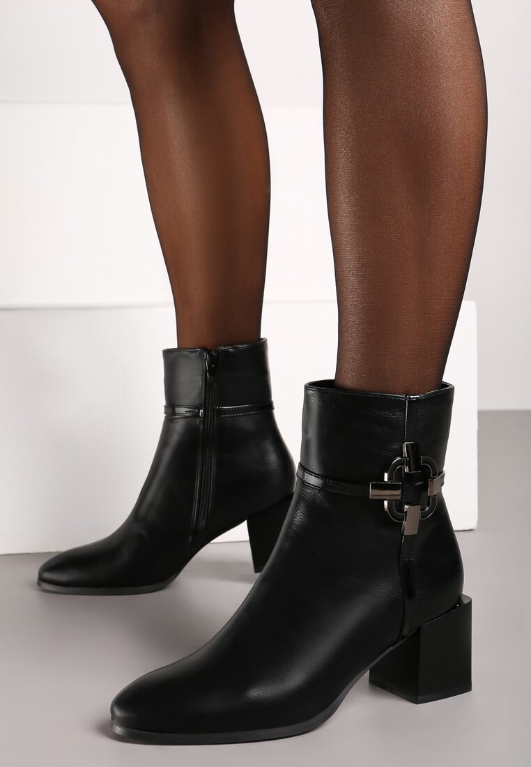 Botine Zindessa Negre