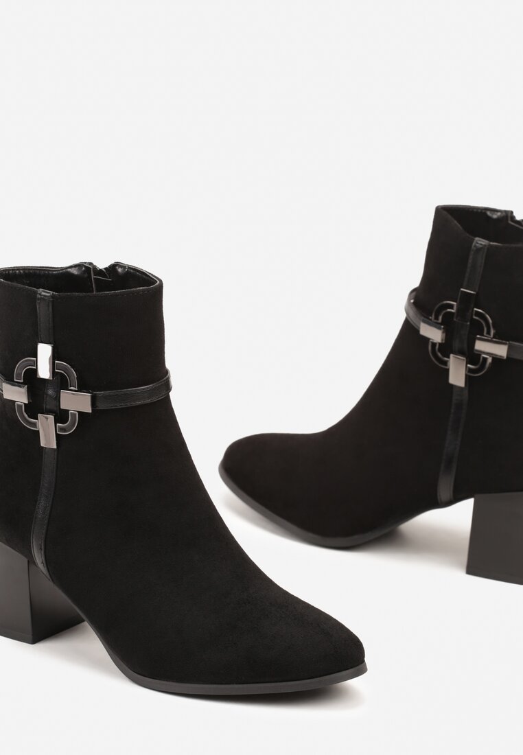 Botine Zindessa Negre