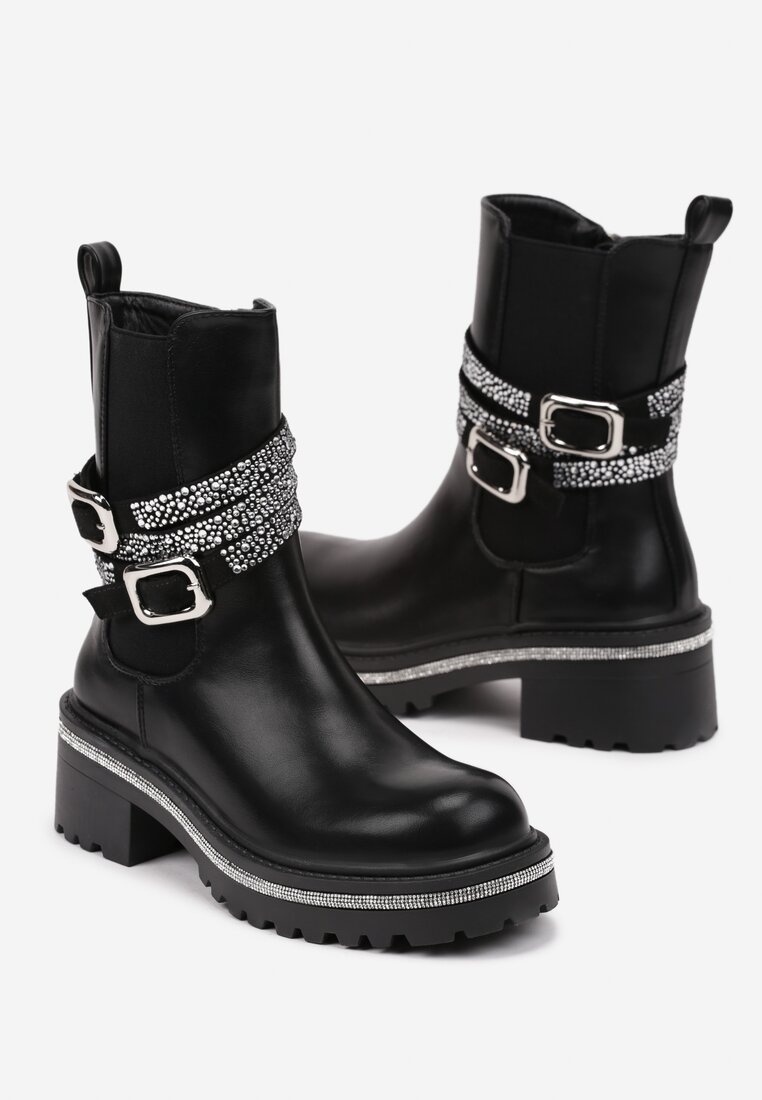 Botine Avalentia Negre