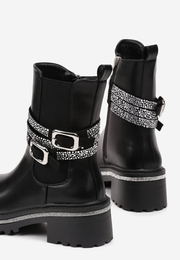 Botine Avalentia Negre