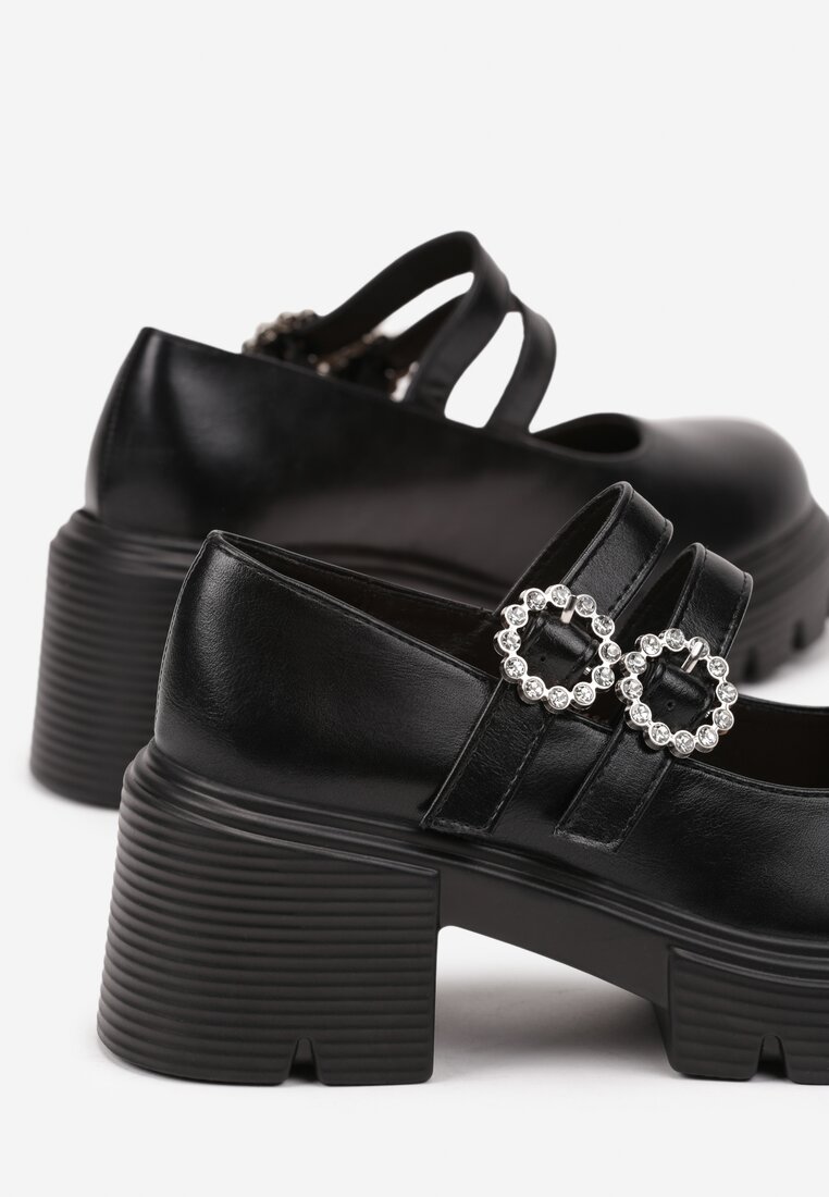 Pantofi casual Inalinne Negri