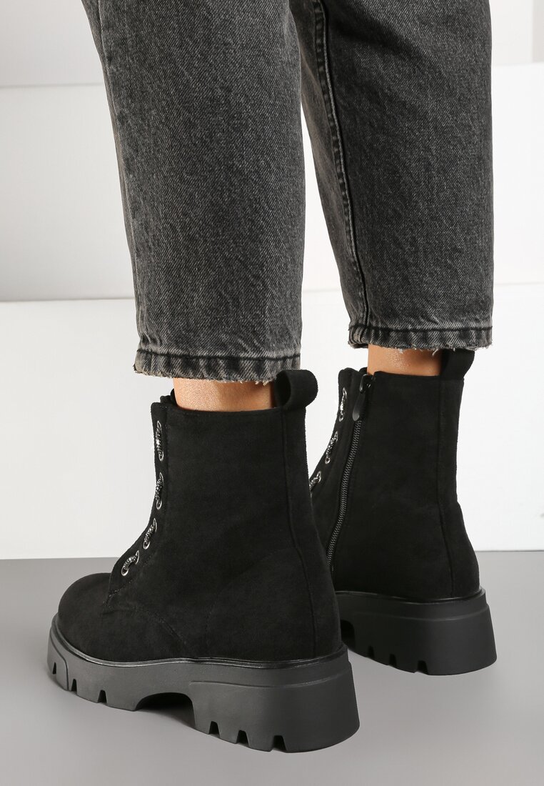 Botine Inaselle Negre
