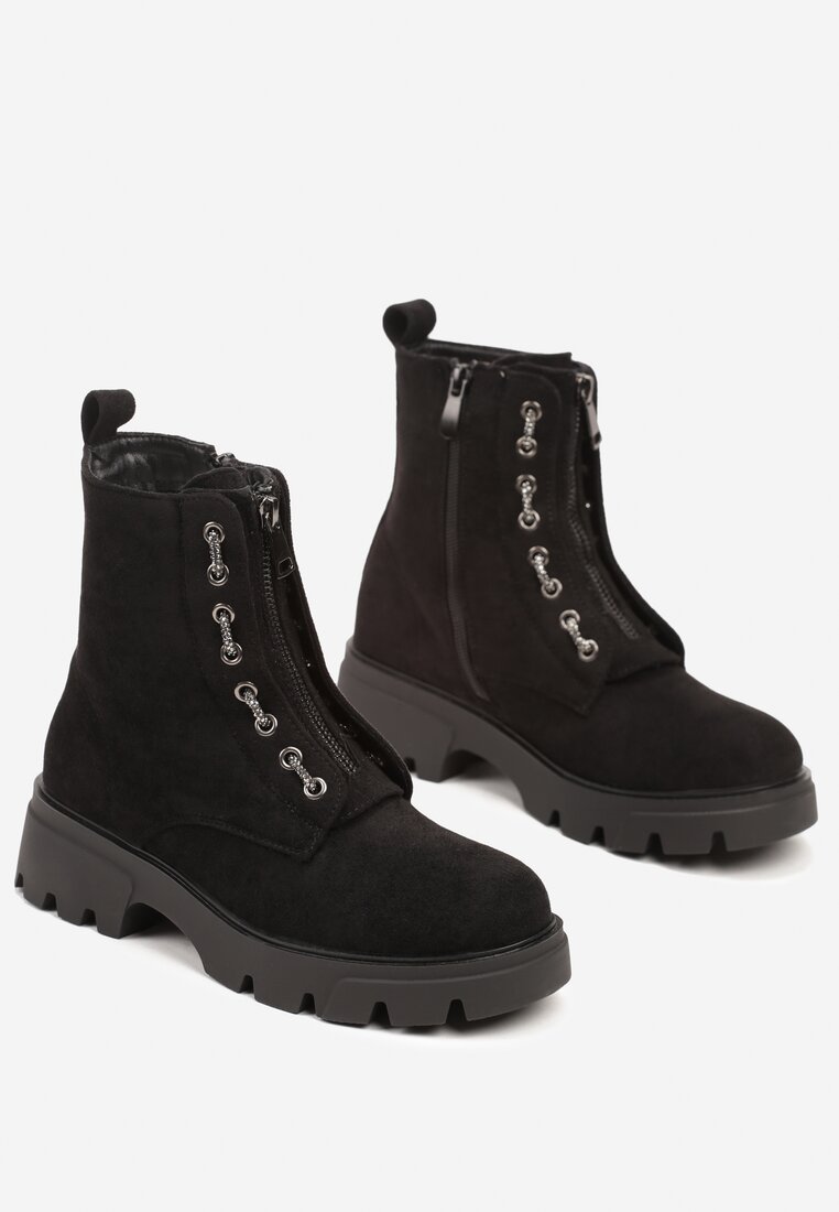 Botine Inaselle Negre