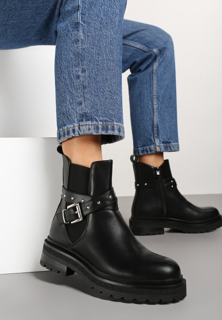 Botine Izadoraia Negre