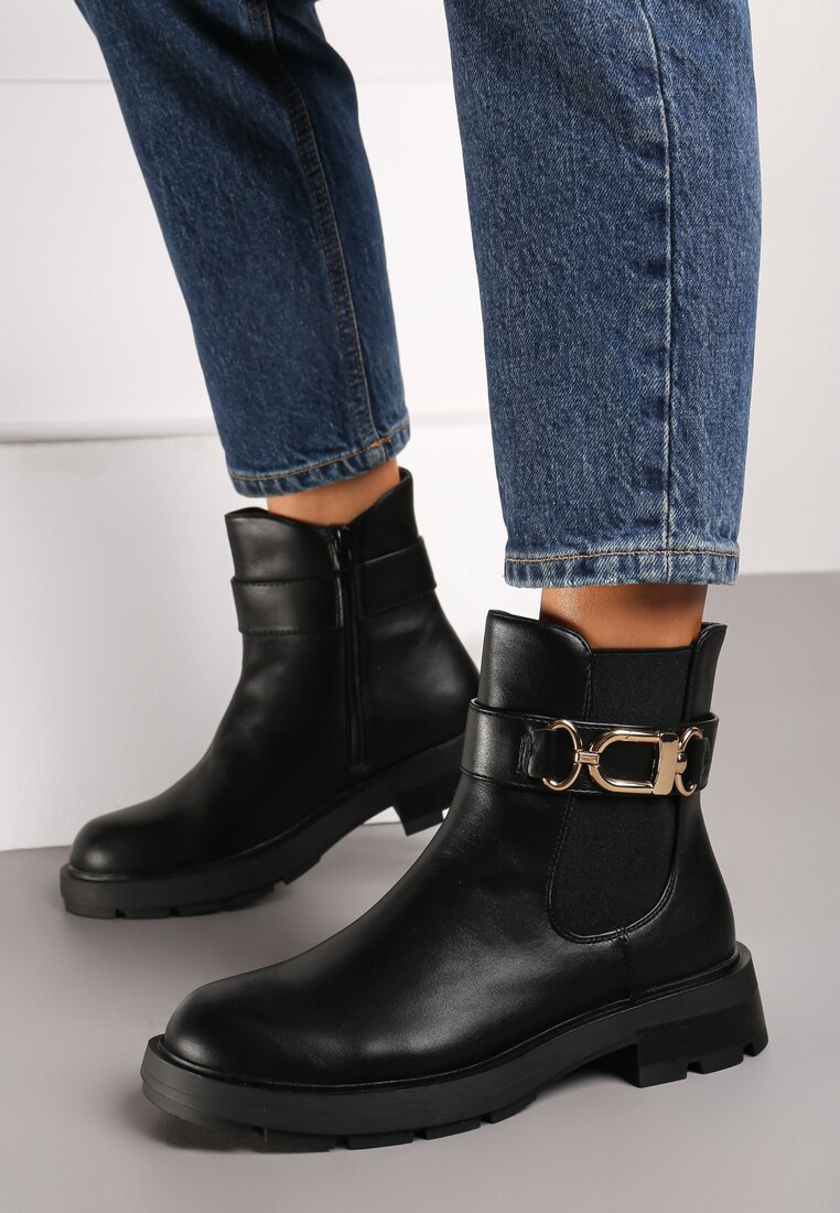 Botine Ravarena Negre