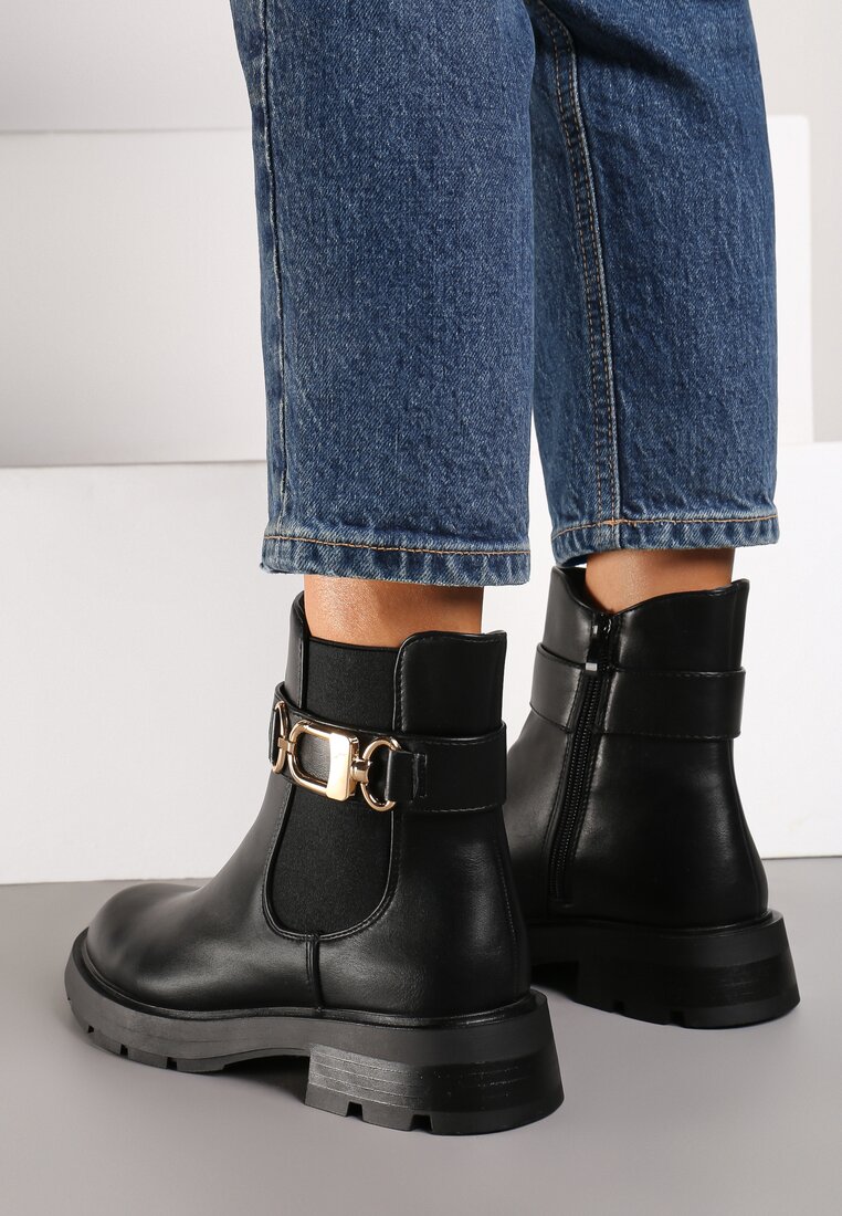 Botine Ravarena Negre
