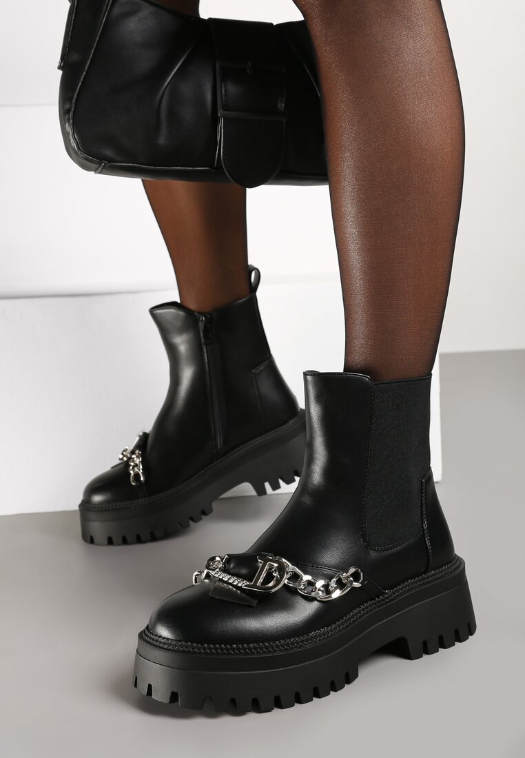 Botine Tinarelle Negre
