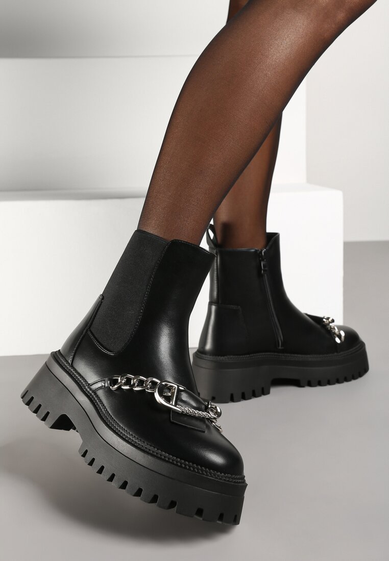 Botine Tinarelle Negre