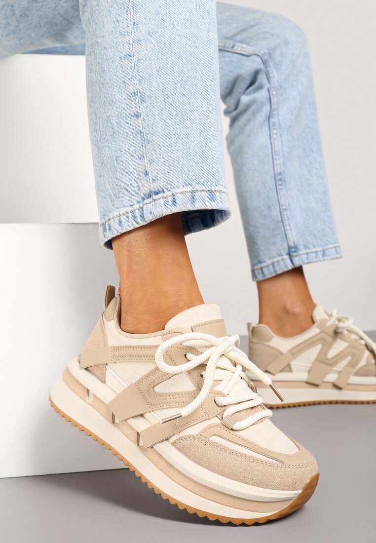 Sneakers Fiorinnia Bej