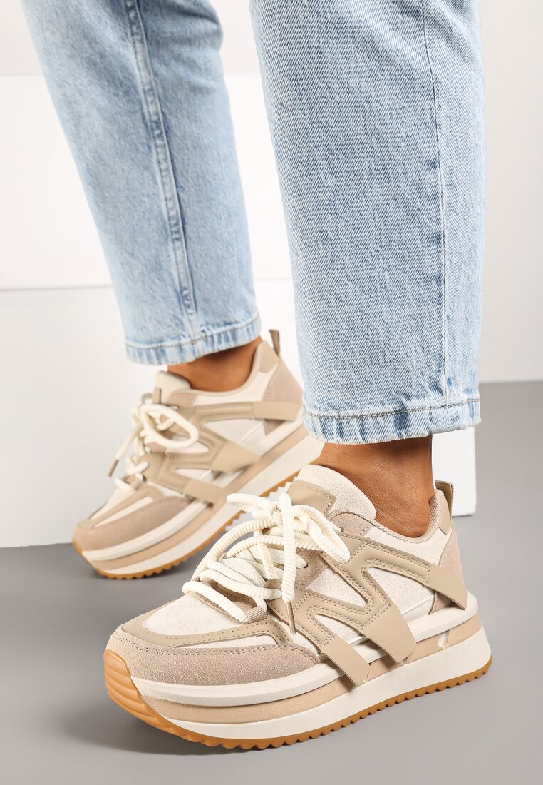 Sneakers Fiorinnia Bej