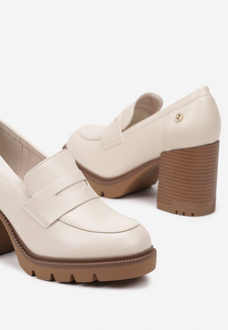 Pantofi casual Bej