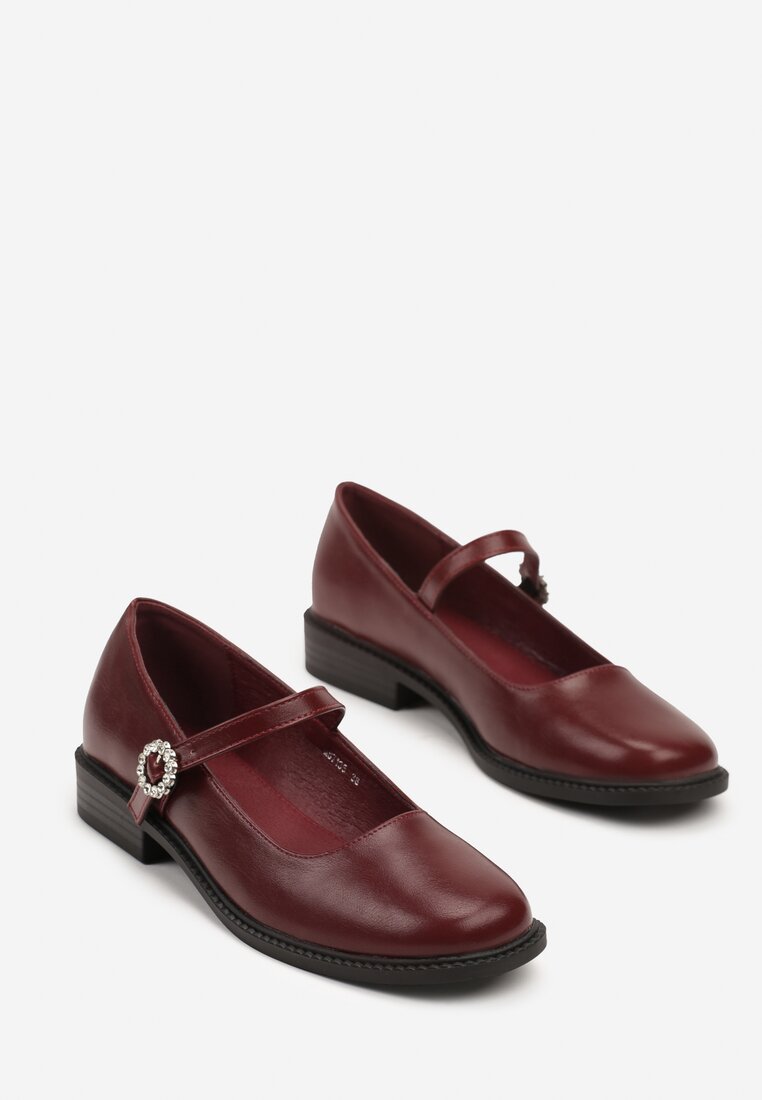 Pantofi casual Marineth Bordo