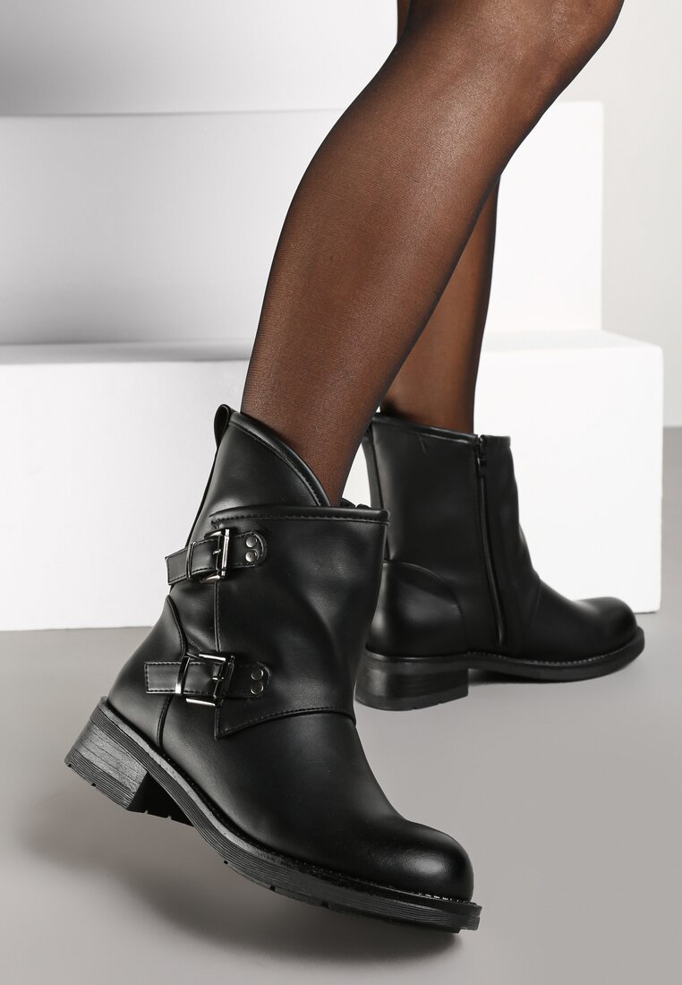 Botine Marinissa Negre