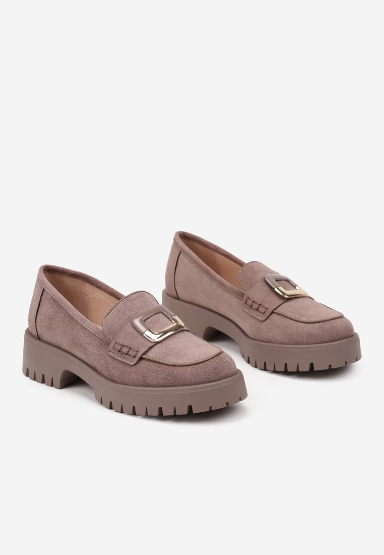 Mocasini Inalina Bej