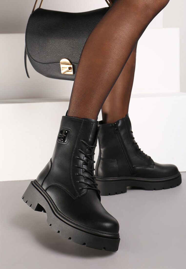 Botine Evelinora Negre