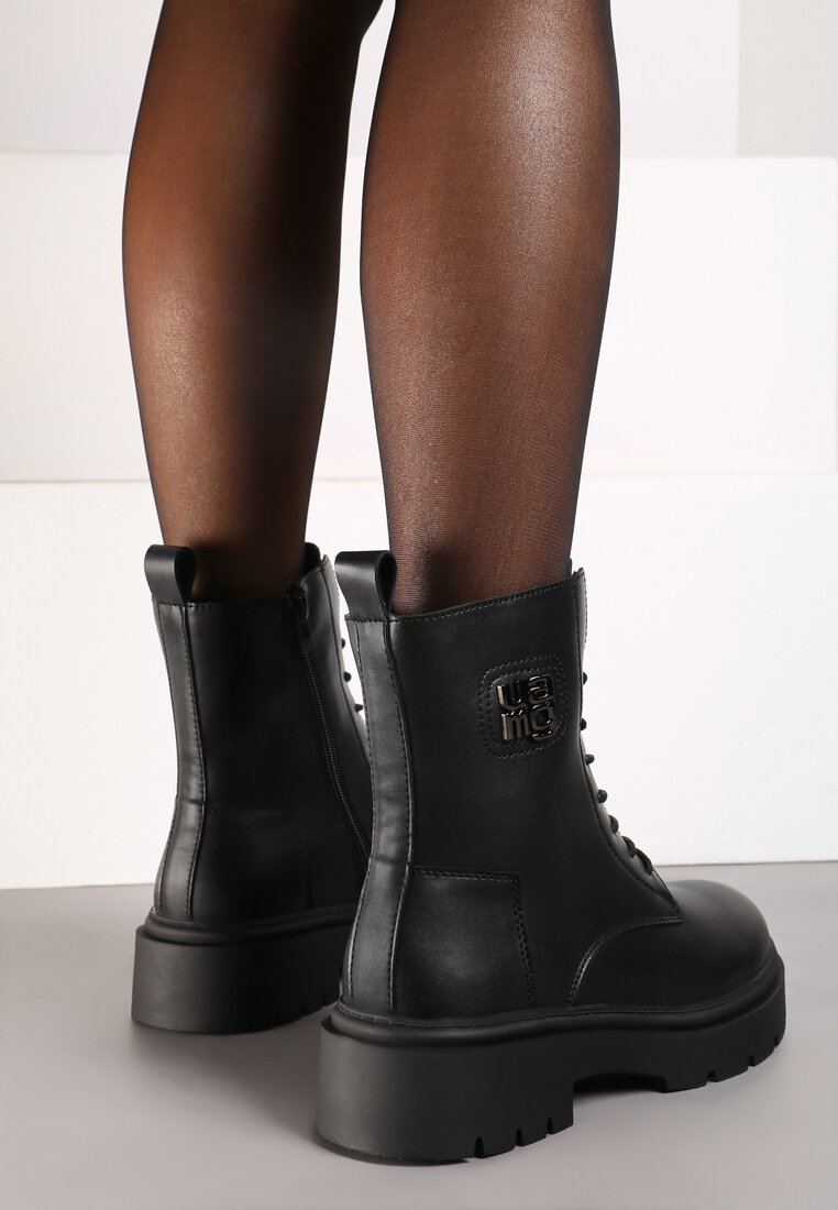 Botine Evelinora Negre