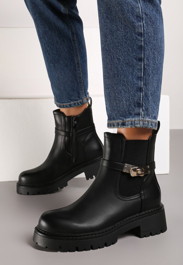 Botine Ellithraen Negre