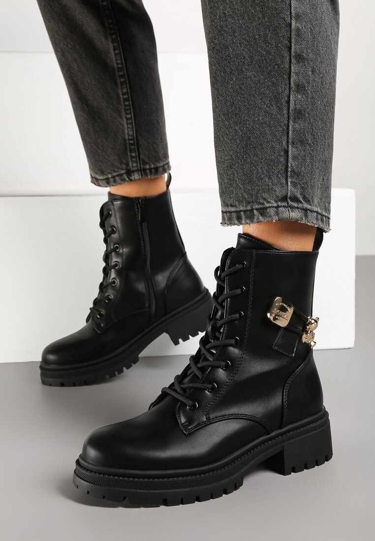 Botine Elliorael Negre