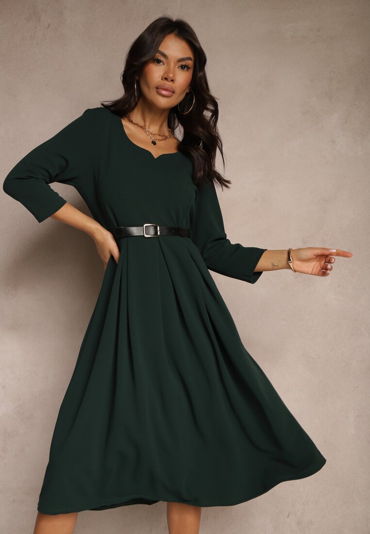 Rochie Nomini Verde închis