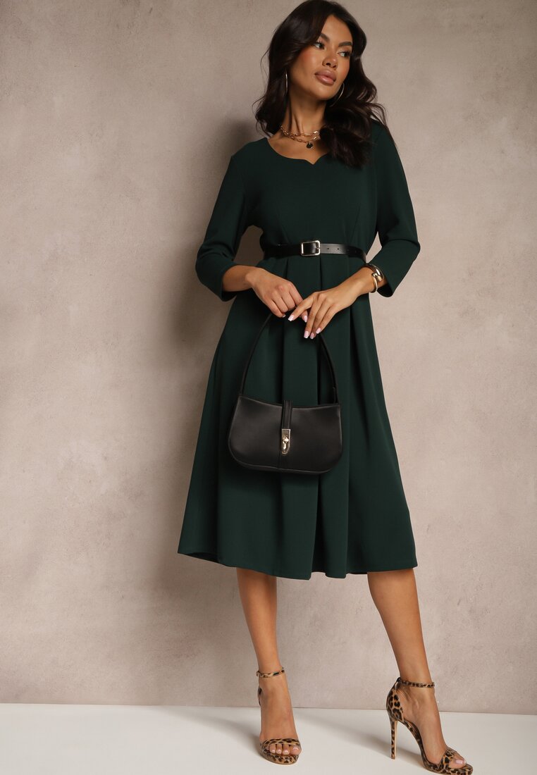 Rochie Nomini Verde închis