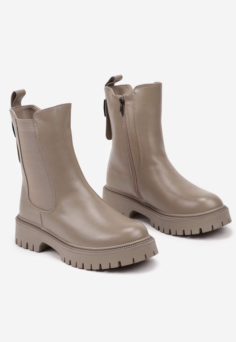 Botine Naritana Bej cu gri