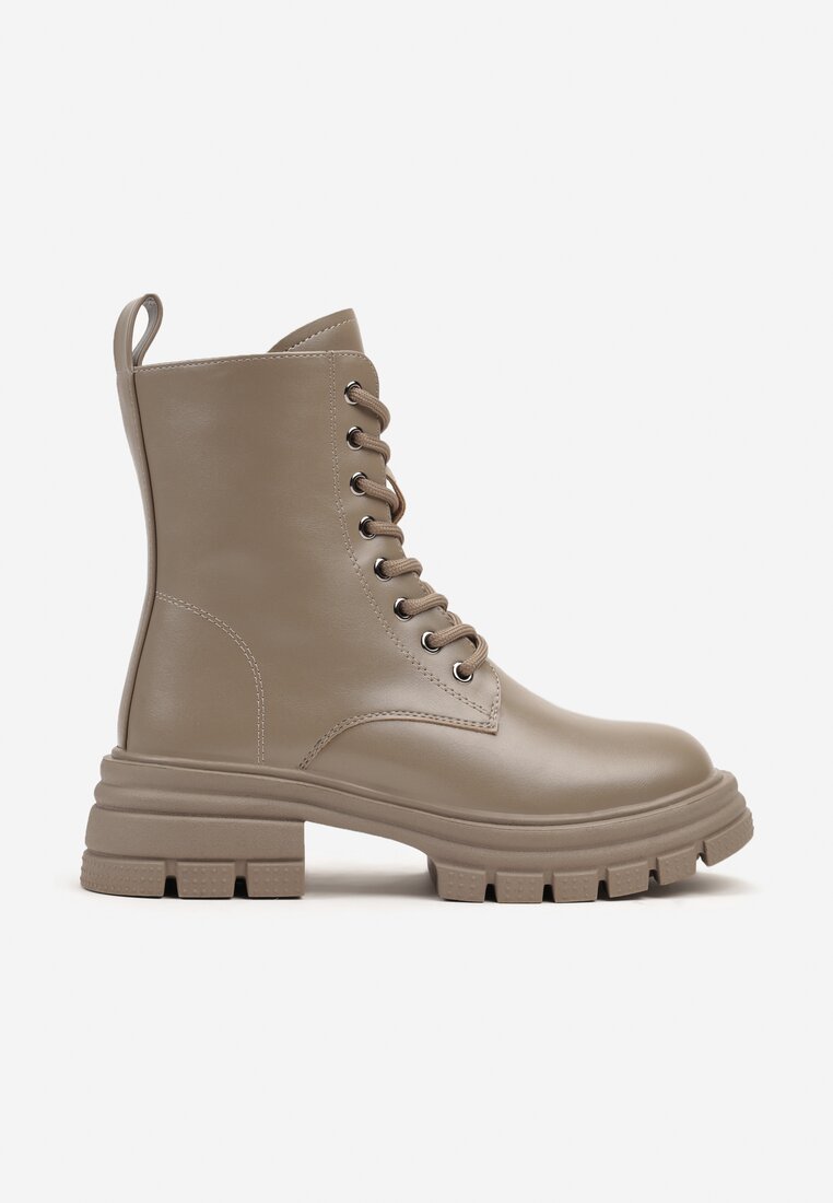 Botine Tinnisca Bej cu gri