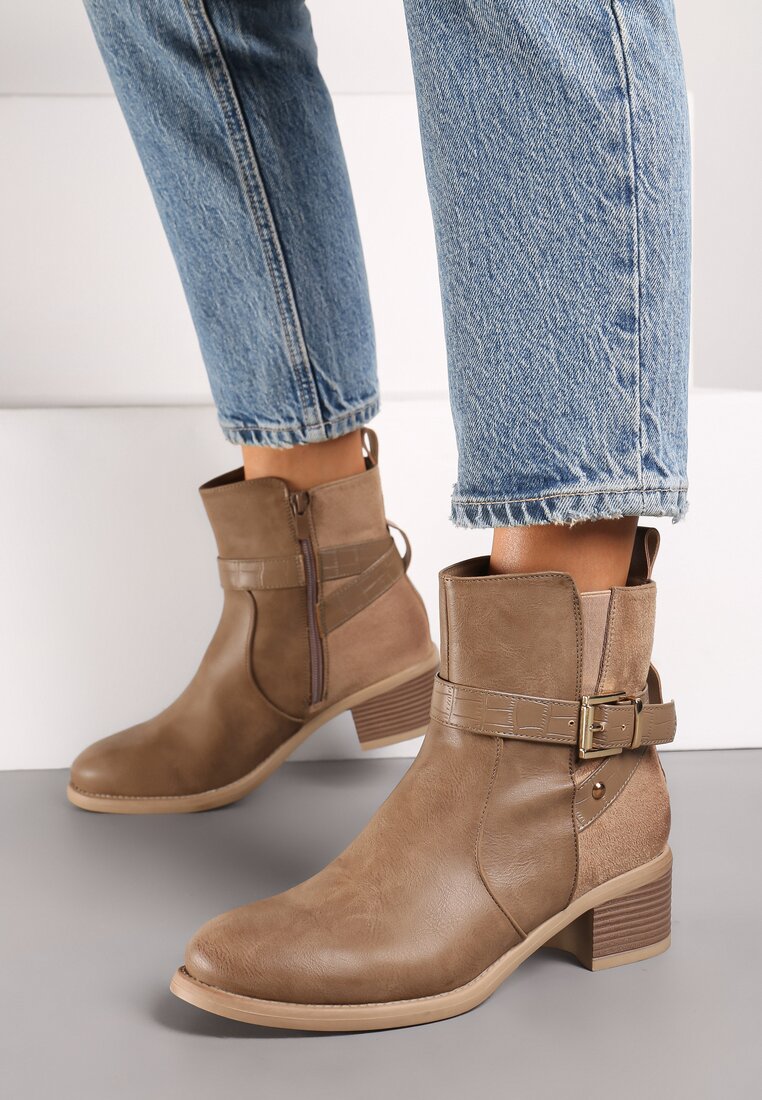 Botine Epatina Bej