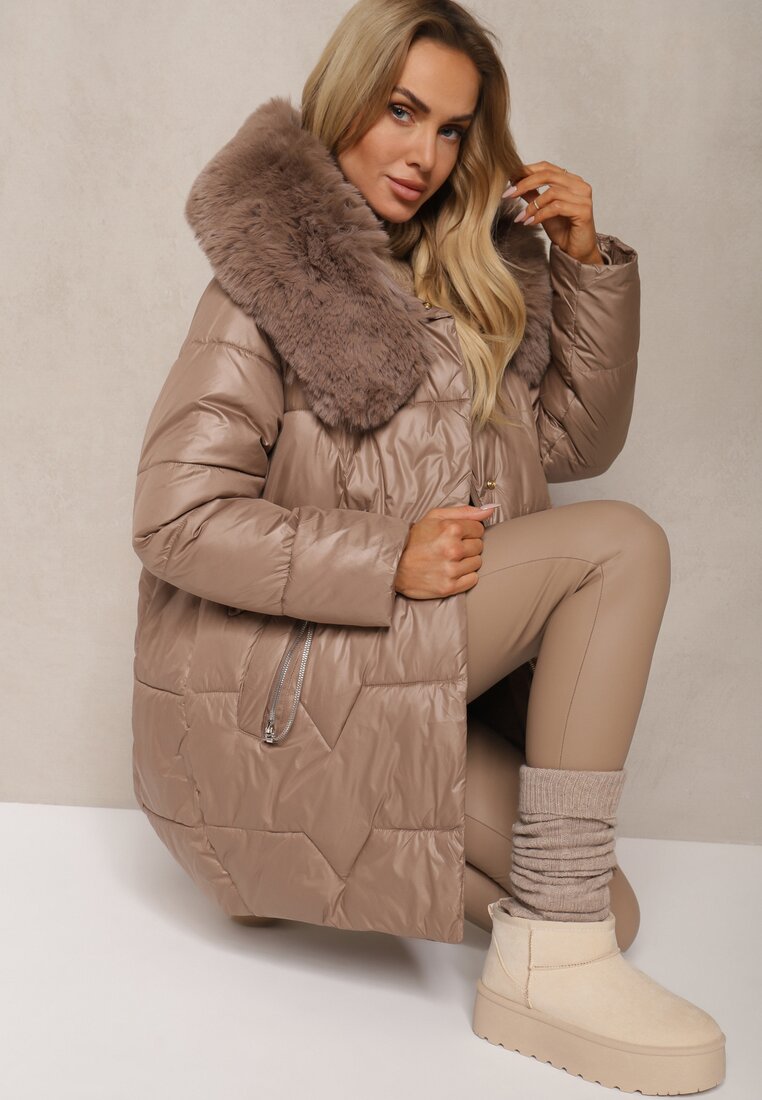 Geacă Hedizelle Bej