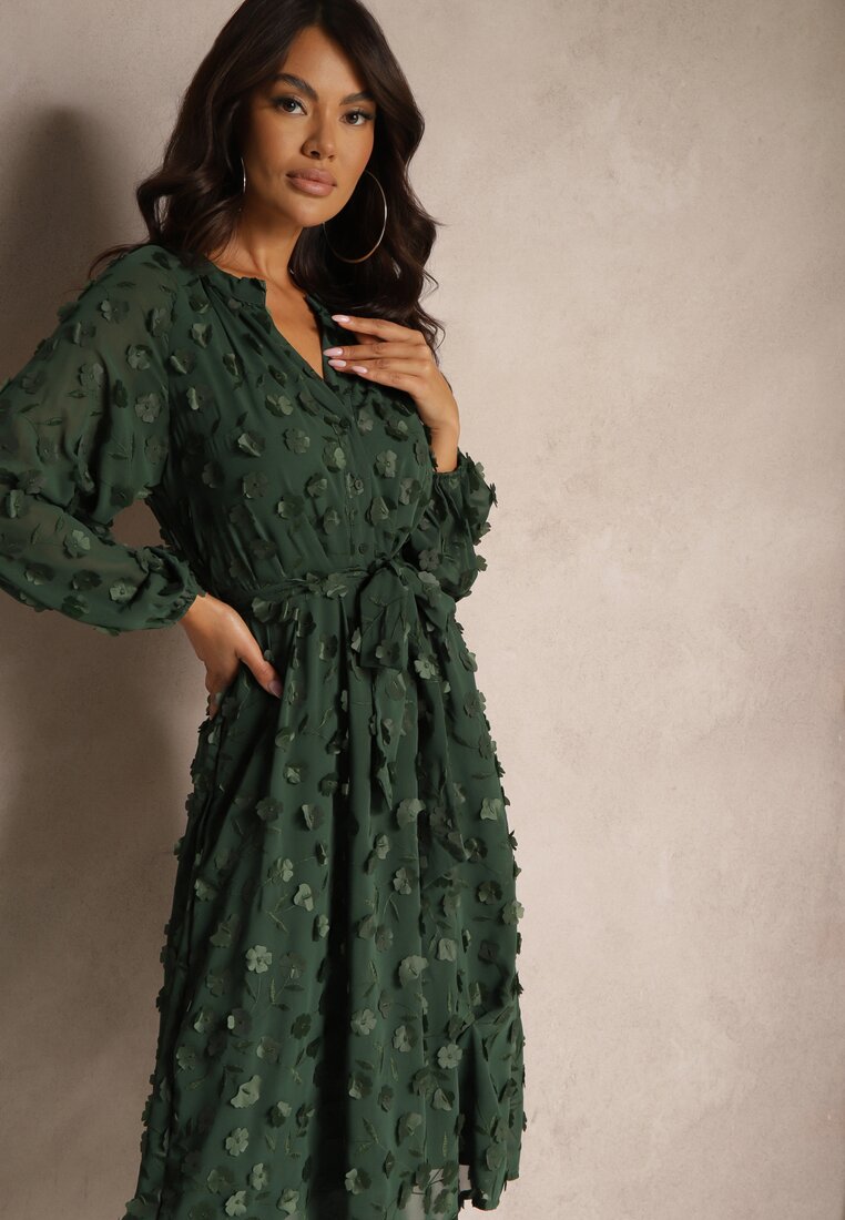 Rochie Etinlia Verde închis