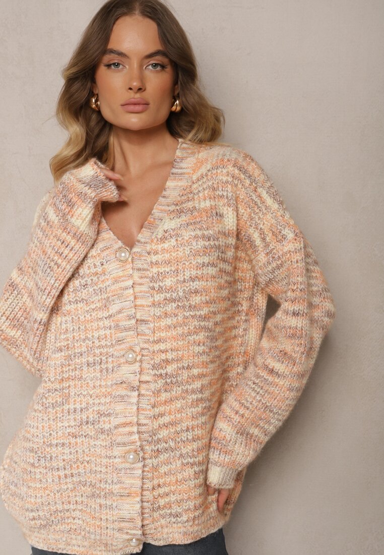 Cardigan Tifilaine Portocaliu