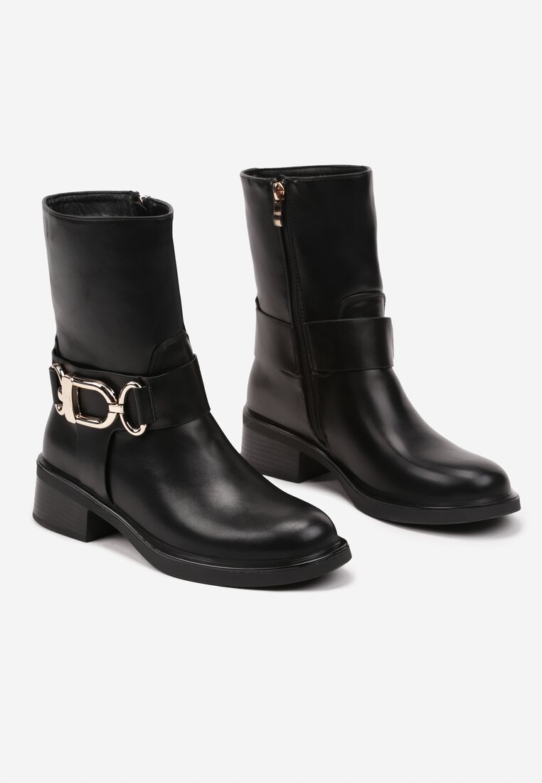 Botine Mazista Negre